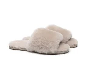 AUSTRALIAN SHEPHERD® UGG Women Fluffy Slides Hailey