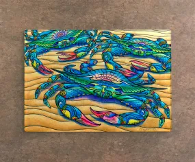 Blue Crabs Cutting Board