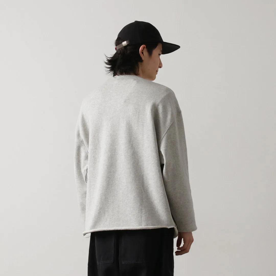 GOHEMP / Loose Round 7/10 Sleeve Light Ounce Sweat T-Shirt