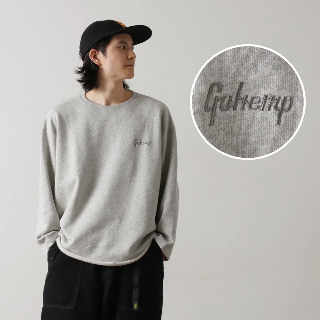 GOHEMP / Loose Round 7/10 Sleeve Light Ounce Sweat T-Shirt