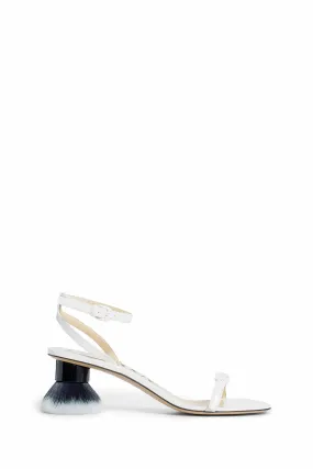 LOEWE WOMAN WHITE SANDALS & SLIDES