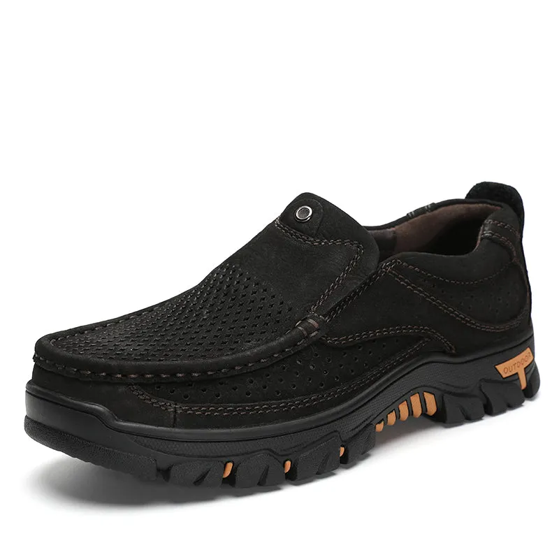 Men’s Geniune Leather Hiking Shoes | 32378