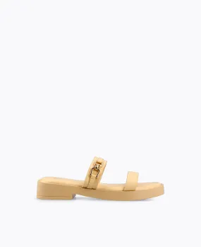 Sabine Platform Sandals - Yellow