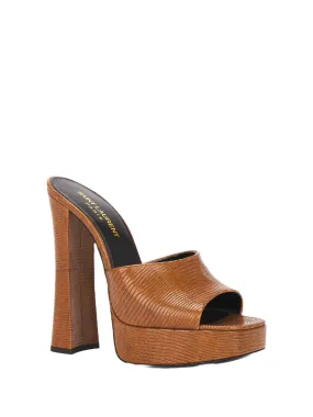 Saint LAurent Boogie Platform Sandal