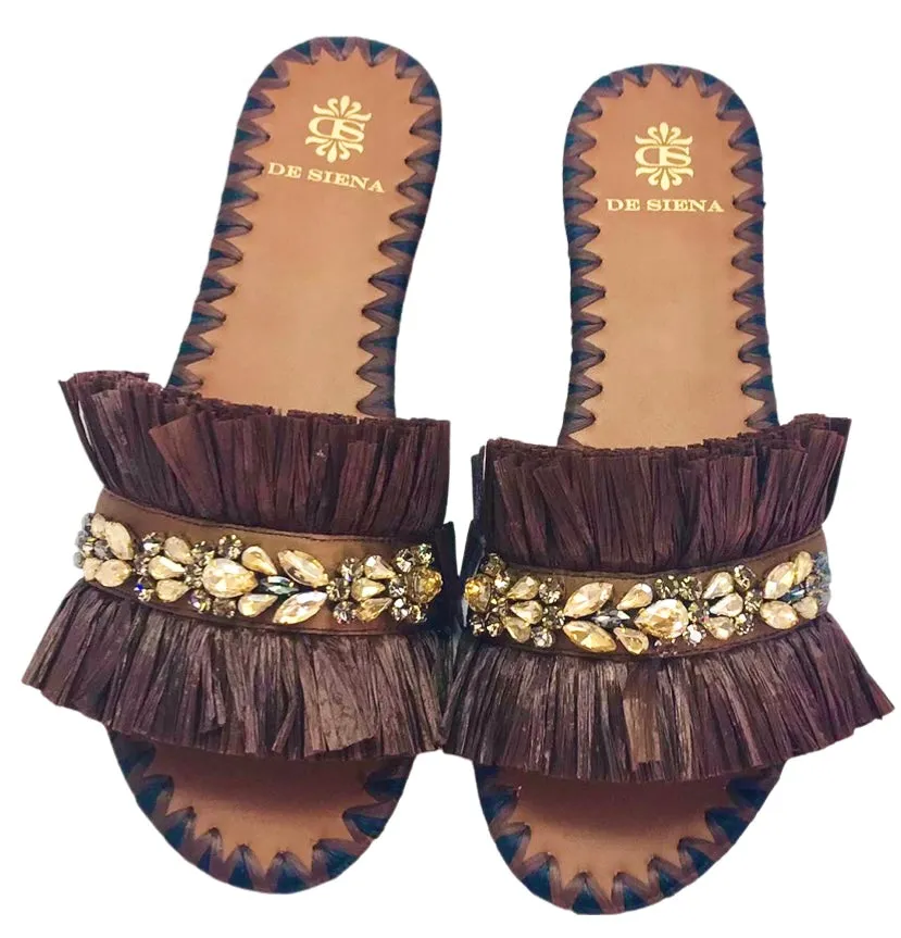 SEMIRA CHOCOLATE FLATS