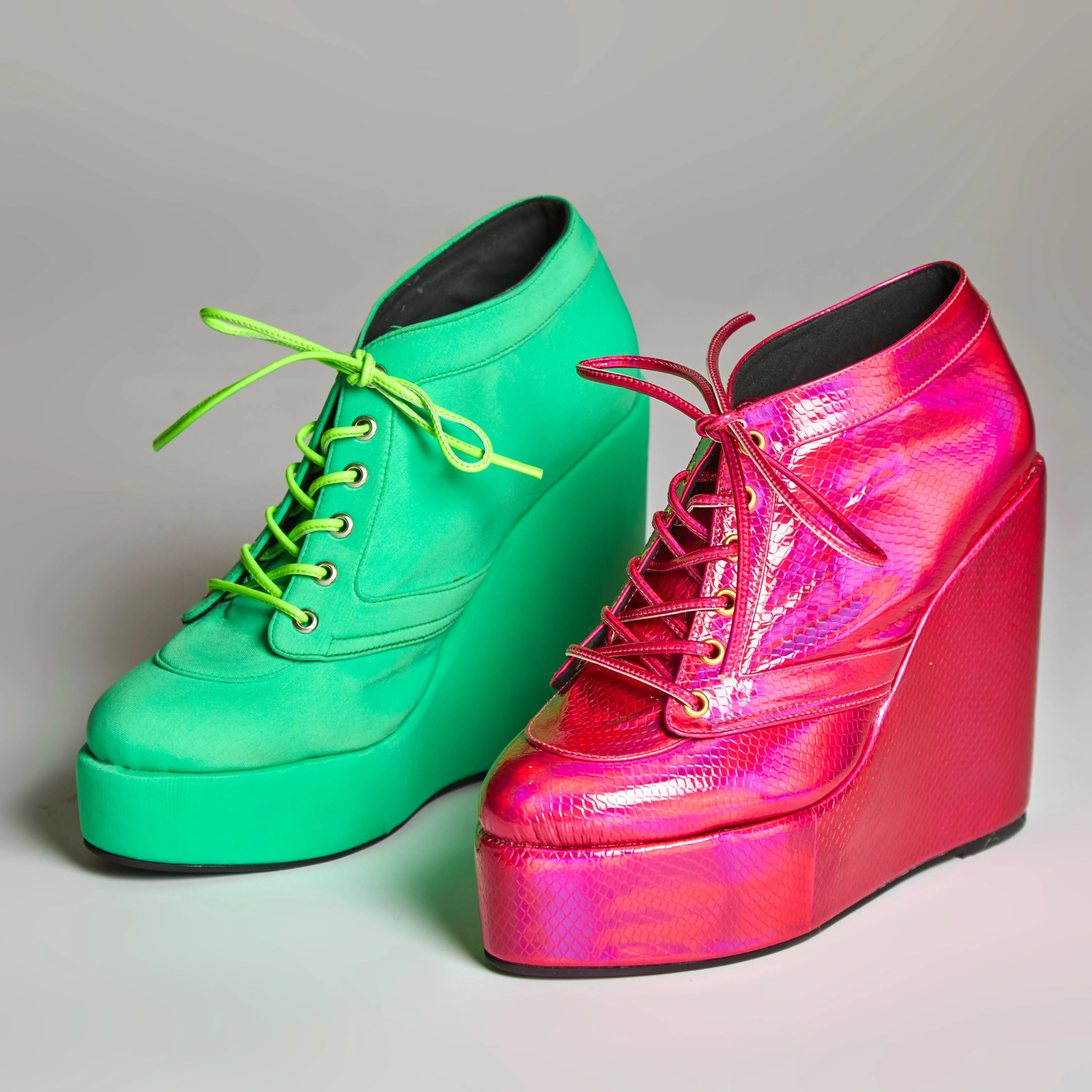 Sneaker Wedges (Green)