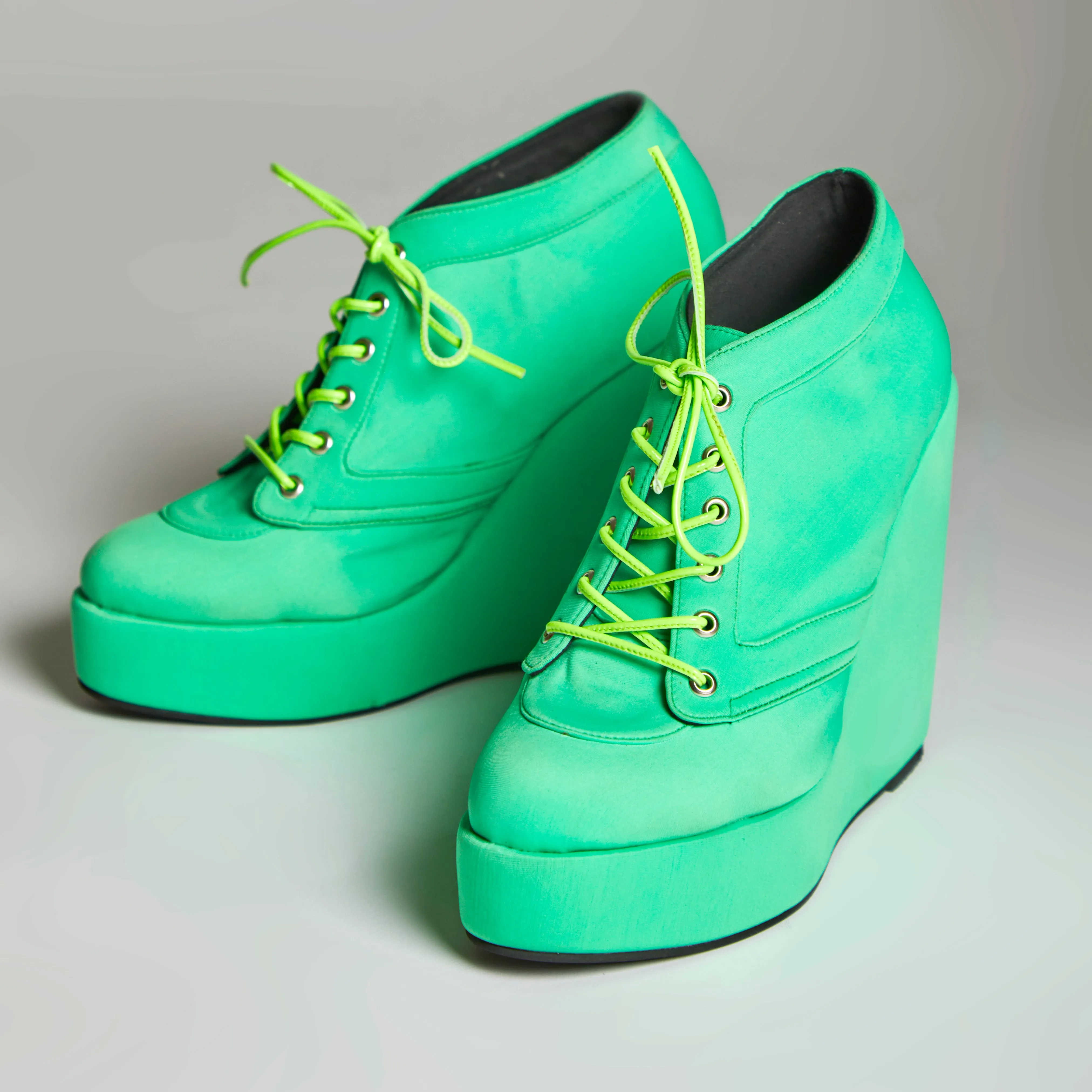 Sneaker Wedges (Green)