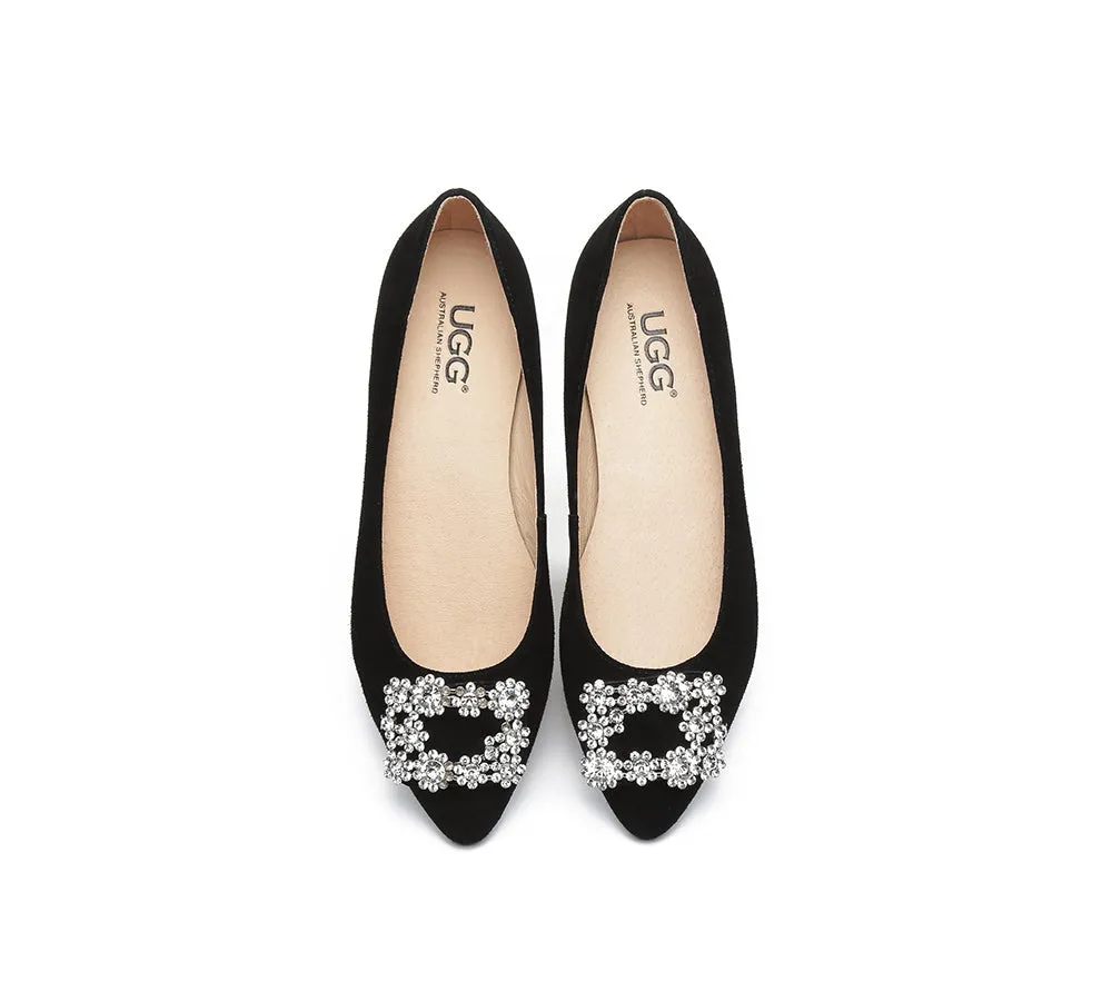 Women Leather Flats Isabella